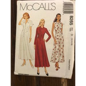 McCall's, 8265 and 2348, and Butterick, 4557, Patterns